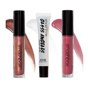 Smashbox Gloss Angeles Trio Lipgloss Set Celeb Sighting Hustle & Glow Shimmer